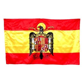 BANDERA ESPAÑA AGUILA DE SAN JUAN 