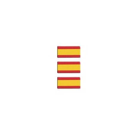 Pegatina bandera España pequeña varios modelos